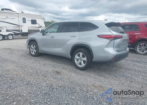 2023 Toyota Highlander L z USA, uszkodzony, nr VIN 5TDKDRAH1PS005771